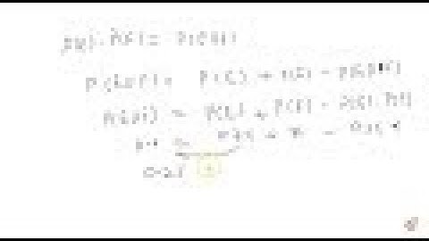 JEE MAINS 2018 Events E and F are independent. Find `P(F),ifP(E)=0. 35a n dP(EuuF)=0. 6.`