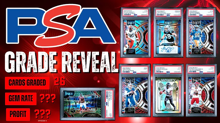 26 Card PSA Grading Reveal Football Edition 🏈 The PSA Grading Results Are In! 🤯
