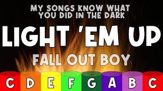 LIght 'Em Up by Fall Out Boy | Boomwhacker Playalong