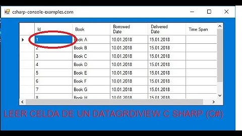 Obtener DATOS de las filas de un DATAGRIDVIEW en CSHARP(C#) Windows Forms