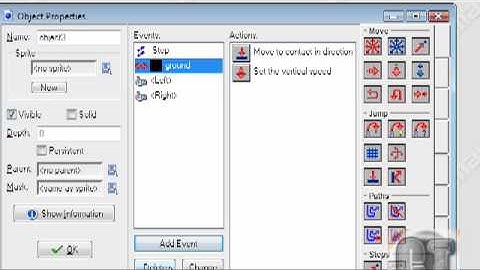 Gamemaker: Making a platform game - Part 1: Player with gravity (done with Drag and Drop)