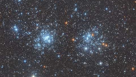 A Double Star Cluster in Perseus