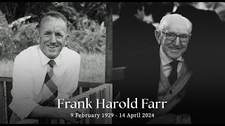 240426 Frank Farr Service