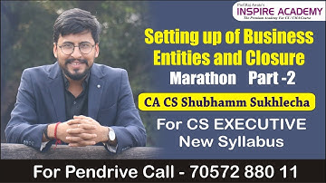 Setting up of business marathon part 2 by Shubham sukhlecha