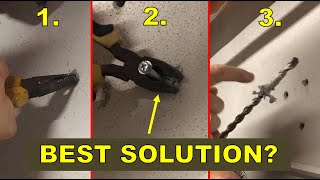 How to REMOVE Plugs from Concrete Wall - 3 Ways Net Worth