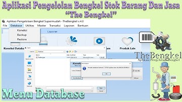 Software Stok Barang, Jasa Teknisi, dan Penjualan Pada Bengkel "The Bengkel" #1
