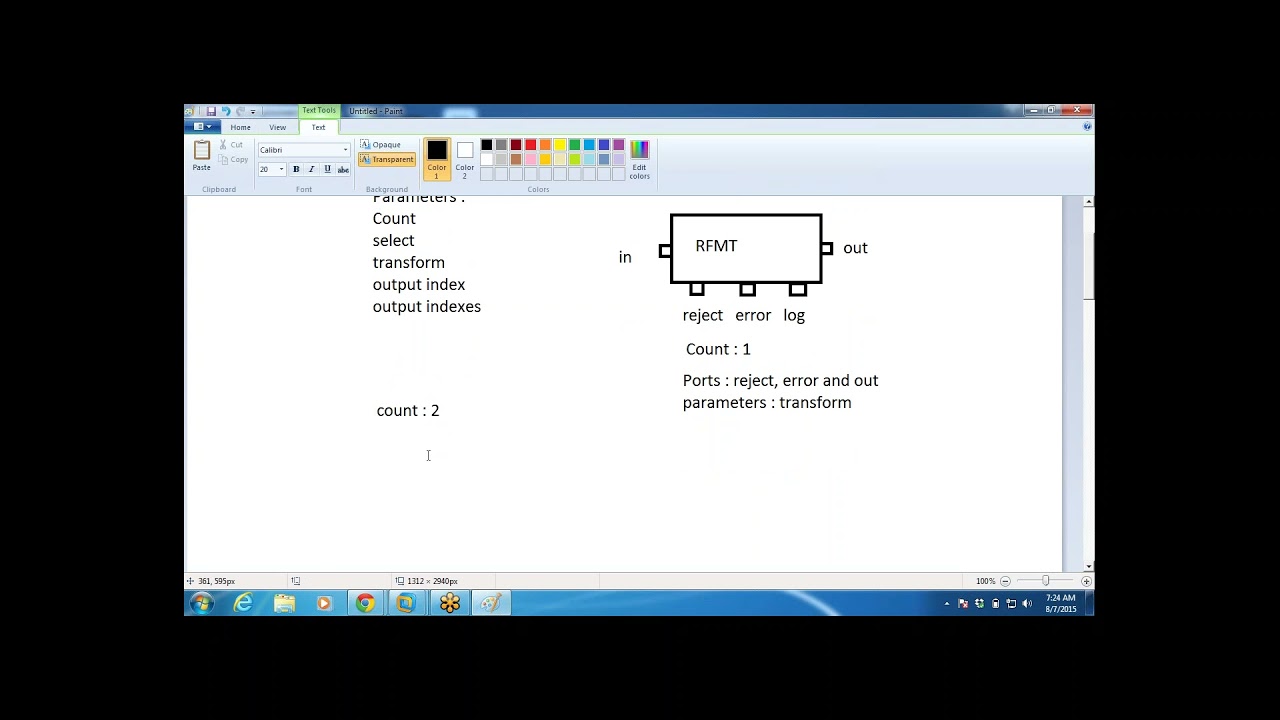 Abinitio Reformat component - YouTube