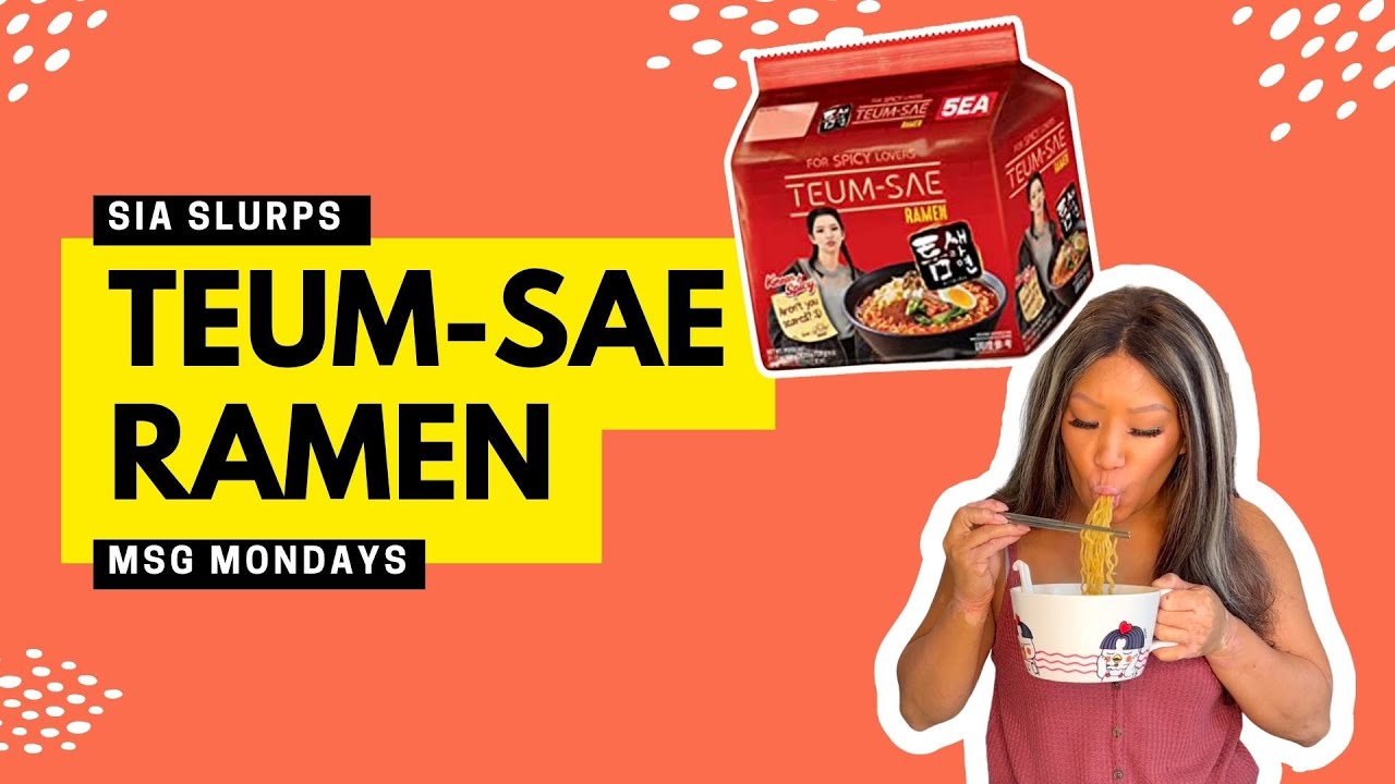 TEUM-SAE RAMEN - Instant Noodles/Ramen Review!🌶🌶🌶 - YouTube