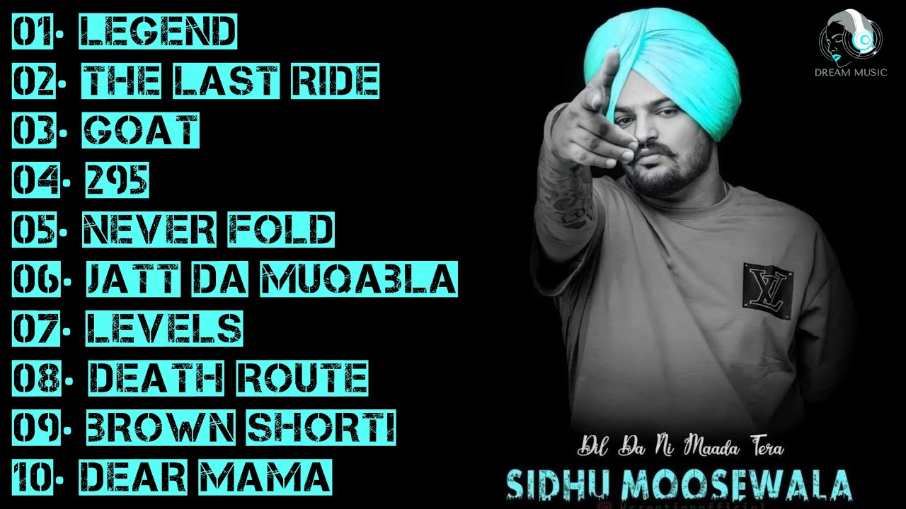 Sidhu Moose Wala Punjabi Super Hit Songs | Punjabi Songs | Presented By ...