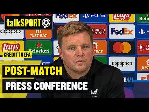 Eddie Howe - &quot;NOT MANY BETTER THAN POPE&quot; | AC Milan Vs Newcastle | Post-Match Press Conference