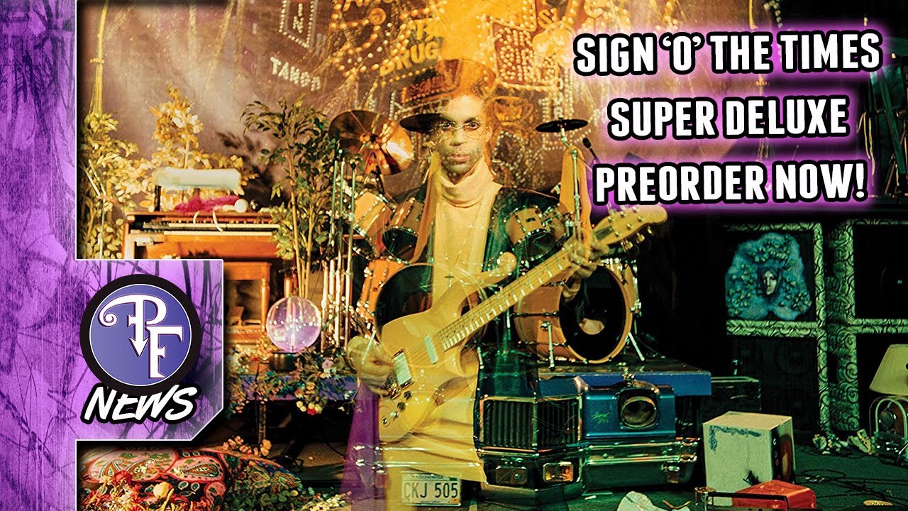 Prince: Sign O The Times Super Deluxe Officially Announced! - YouTube