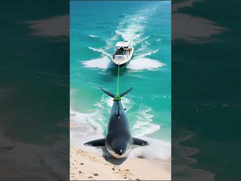 Shark Stranded On Shore Watch The Amazing Rescue Operation Animals SharkRescue BeachRescue