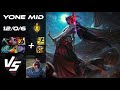 MID Yone vs Yasuo - NA Challenger Patch 26.10