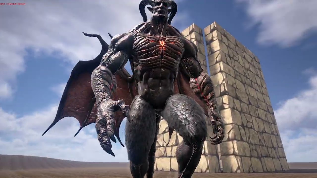 Demon Devil boss from Dark and Light - YouTube