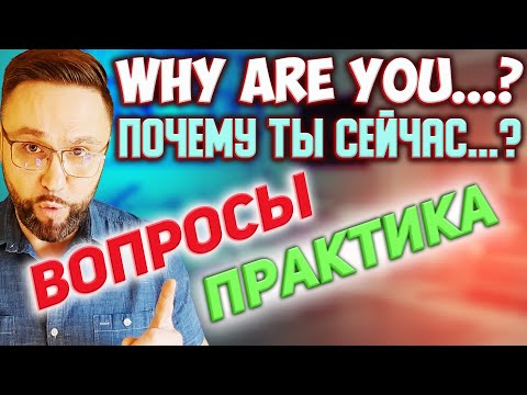 Тренажер 9 Present Continuous Тренируем вопросы до автоматизма #АнглийскийЯзык #SmartAlex100English