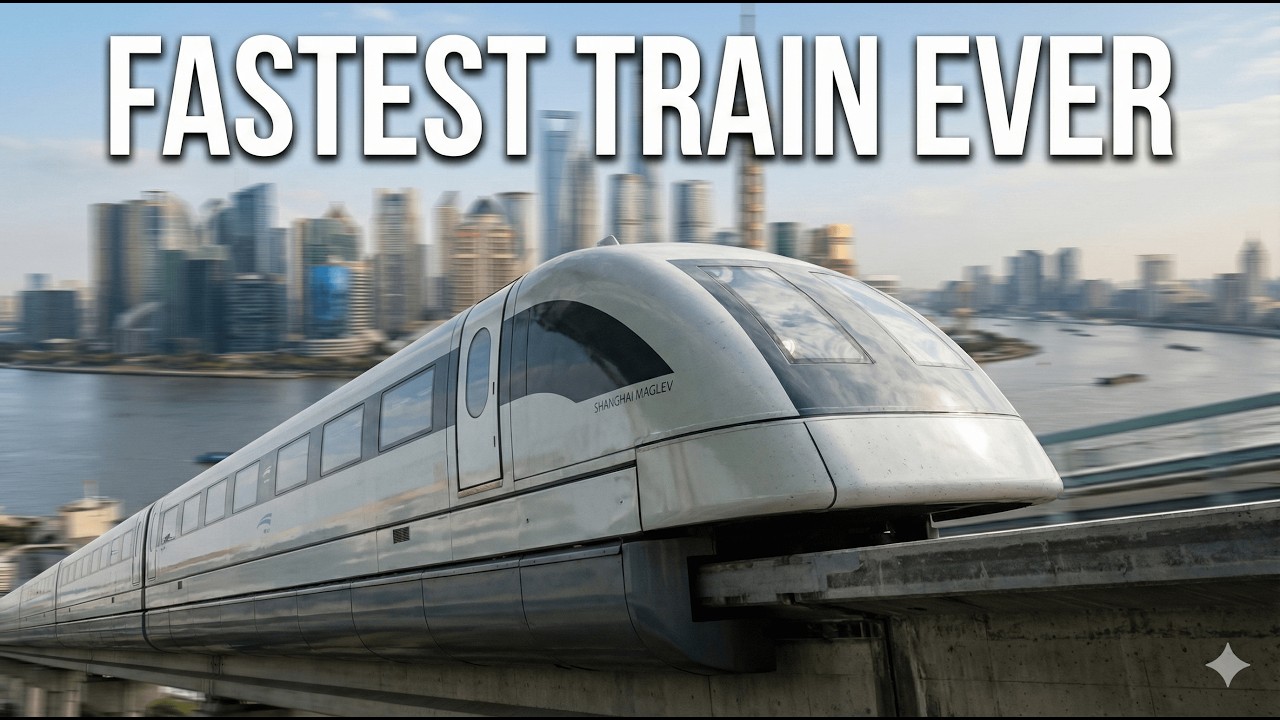 Shanghai Maglev: Faster Than an Airplane Takeoff