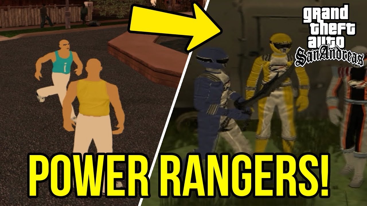 UPIN IPIN DAN UCOK JADI POWER RANGERS GTA LUCU KOCAK INDONESIA