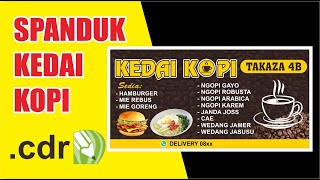 SPANDUK KEDAI KOPI CDR