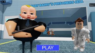 👶Babby boss Barry's prison | xiaomi pad 5 gameplay #roblox #robloxgames ##robloxedit