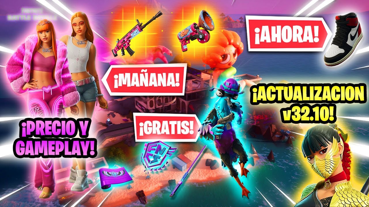 Ahora Actu V3210 Fortnite Cap 2 Remix ⏪ Skins Ice Spice Fncs 