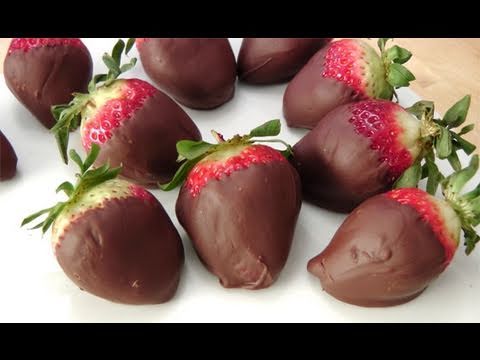 How to Make Chocolate Covered Strawberries - by Laura Vitale - Laura in the Kitchen Ep. 99