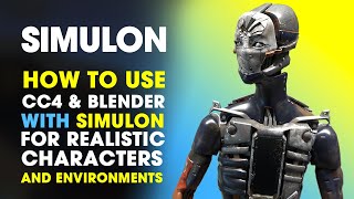 How to Use Simulon With Blender & Character Creator 4 | Realistic Renders #simulon screenshot 5