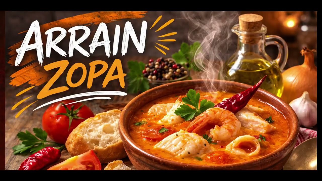 Errezetak. Arrain zopa