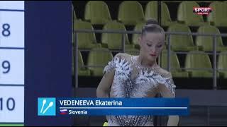 VEDENEEVA Ekaterina (SLO) CLUBS AA 33,2 - WC Tashkent 2024