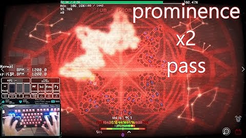 [ADOFAI Custom Clear][x2] Plum - Prominence (Map by Tiara & 초보잼)