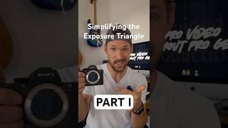 Simplifying the Exposure Triangle Part I - ISO #videography #exposure #camera