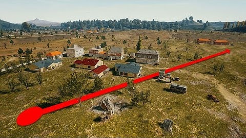 I Attempted To Cross Erangel In A Completely Straight Line (PUBG)
