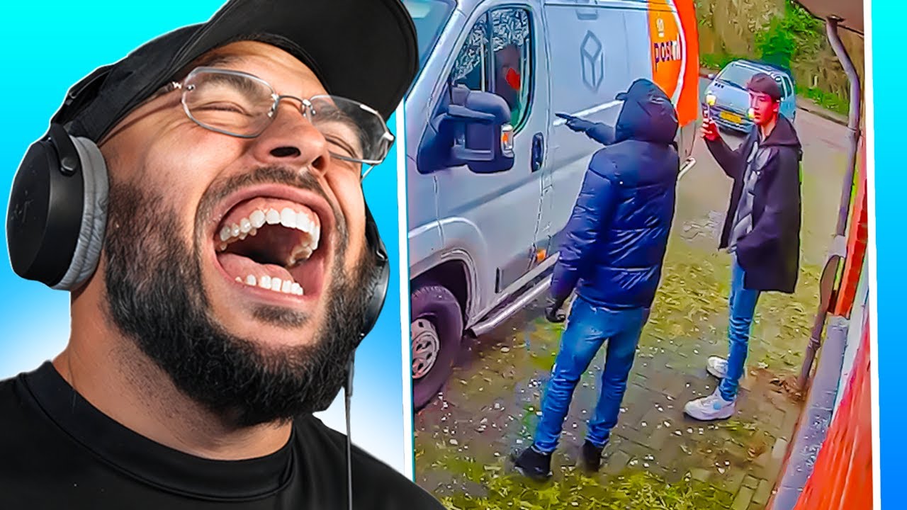 Jongen Doet Stoer Tegen Bezorger.. 🤦🏽‍♂(Nederlandse Deurbellen)