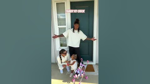 We always look forward to our family morning walks🤍 ft. FashionNova #shorts #baby #family #ootd