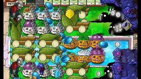 PVZ pool endless modified classic 8 cob (semi-ch6 solution)