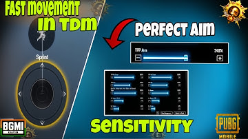 Best TPP AIM Sensitivity for Headshots🔥BGMI/PUBGmobile 4.1 update.