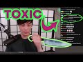 Sykkuno destroys a toxic person in chat