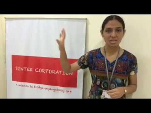 Suntek Corp Solutions Training | Student Training Feedback Video