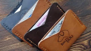 Работа с кожей. Изделие для начинающих. Leather cardholder