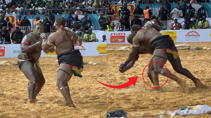 GRAND COMBAT AMA BALDÉ VS FRANC AU ARÈNE NATIONAL JOURNÉE ALBOURAKH…