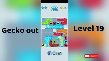 Gecko Out Level 19 Walkthrough 🧩 | Step-by-Step Puzzle Guide | SolutionGuruji