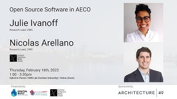 Julie Ivanoff x Nicolas Arellano Risopatron | dbNCR x CIMS | Open Source Software