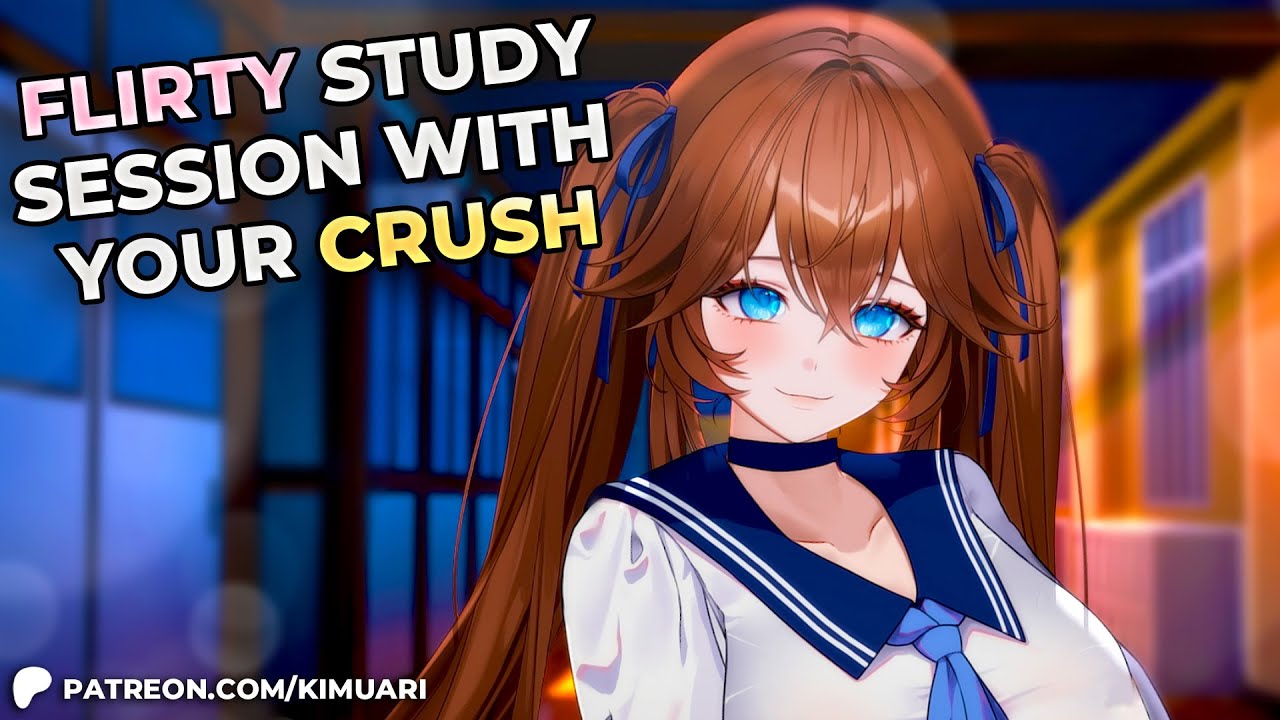 Flirty Study Session With Your Crush [F4M] [Friends to lovers]
