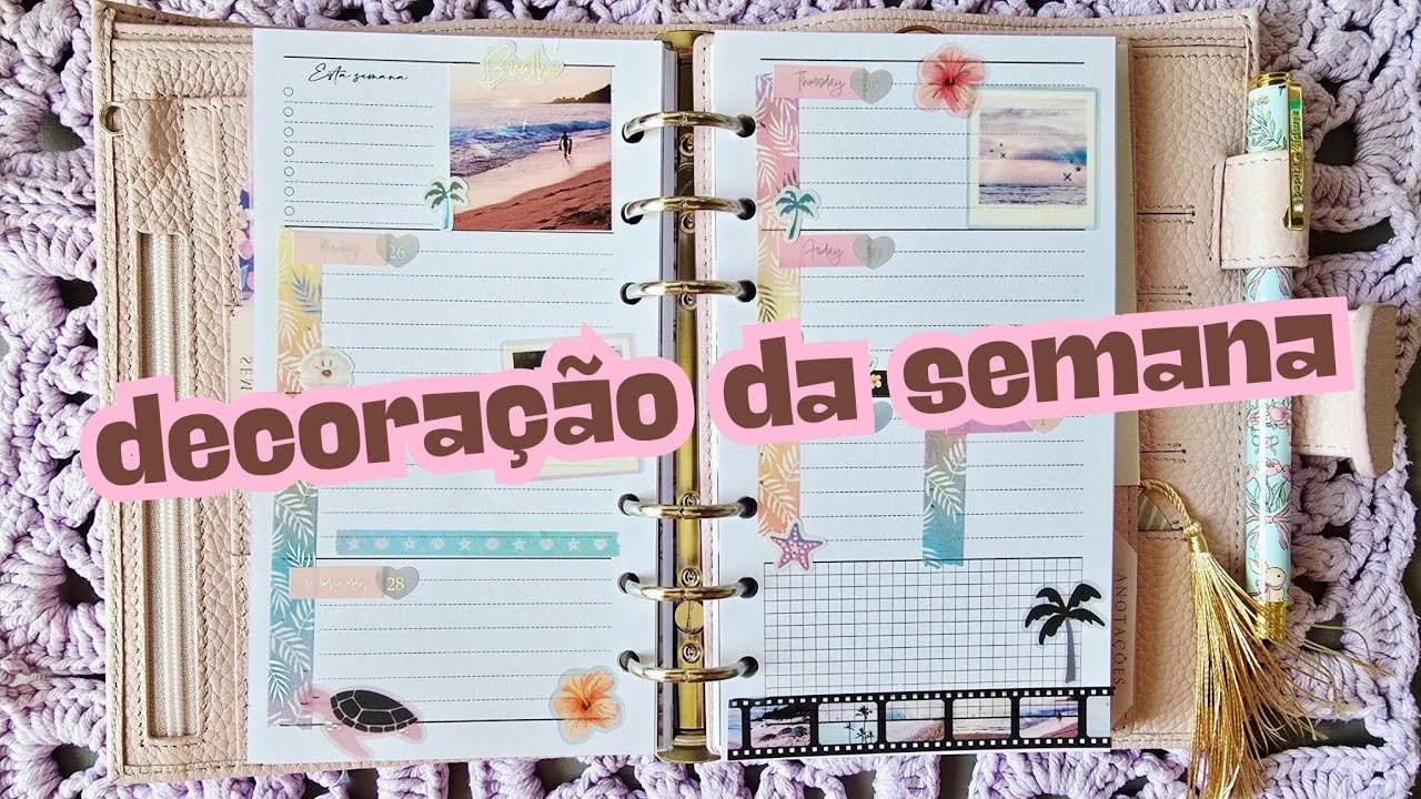 DECORAÇÃO DA SEMANA | com adesivos da Simply Gilded!