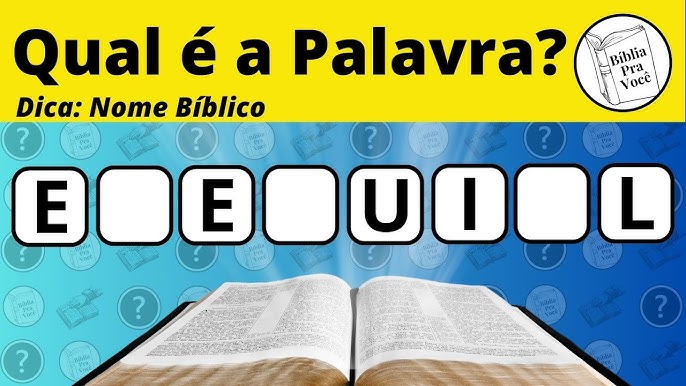 Quiz Bíblico - Você sabe a resposta? Deixa aí nos comentários. Marca seus  amigos para conhecerem a página. Deus os abençoe!! #quiz #quizbiblico #deus  #biblia #diadabiblia