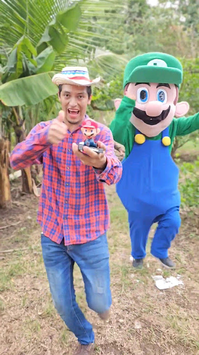 PAPÁ salvó a MARIO BROS 😱 #shorts #viral