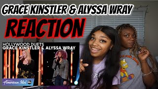 Grace Kinstler & Alyssa Wray Duet Performance Snatched Katy Perry - American Idol 2021 REACTION !
