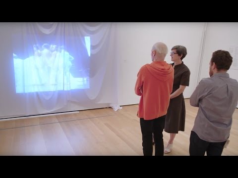 Rauschenberg gallery design – Linen vs. tarp | AT THE MUSEUM