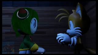 sonic x /  Cosmo 💚 returns sonic SFM Cosmo💚 and tails 🧡 love story 🧡 💚 continued