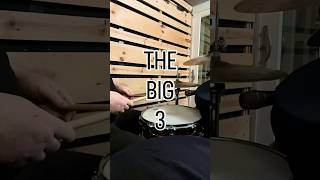 David Garibaldi’s “The Big 3”: Snare Drum, Bass Drum, Hi Hat. No fills, no crashes, no ride.
