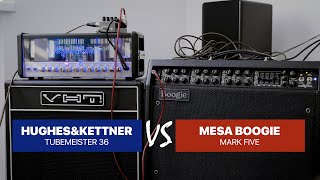 Hughes&amp;Kettner Tubemeister 36 VS Mesa Boogie Mark Five. Субъективное сравнение ламповых усилителей.